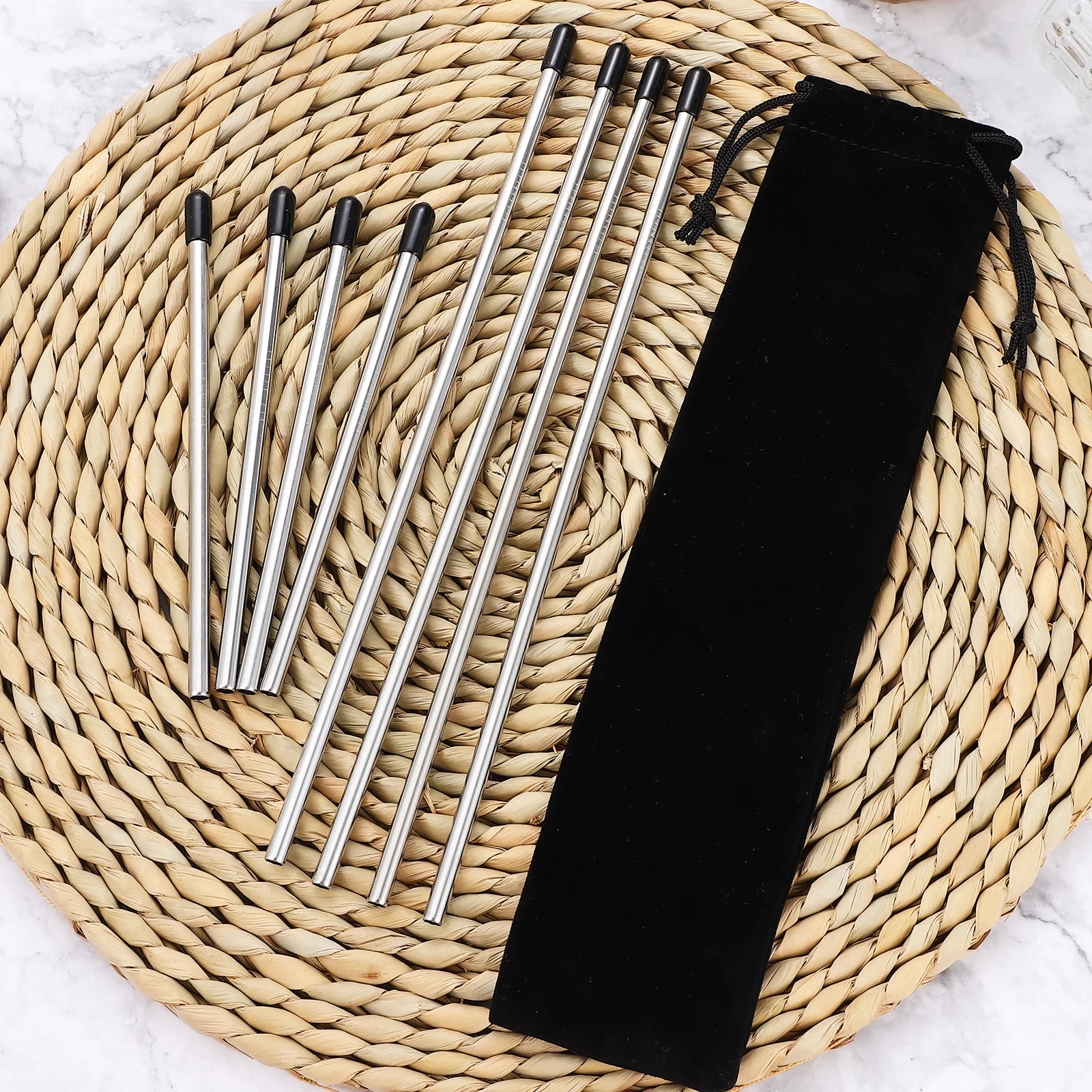 

8 pcs Dishwasher Glass Holder Stainless Steel Drainer Sticks For Soda Bottles Wine Glasses Bottle Rack Compatible With