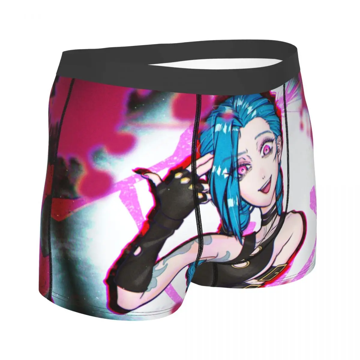 Cool Girl Arcane LOL Underpants Cotton Panties Man Underwear Ventilate Shorts Boxer Briefs