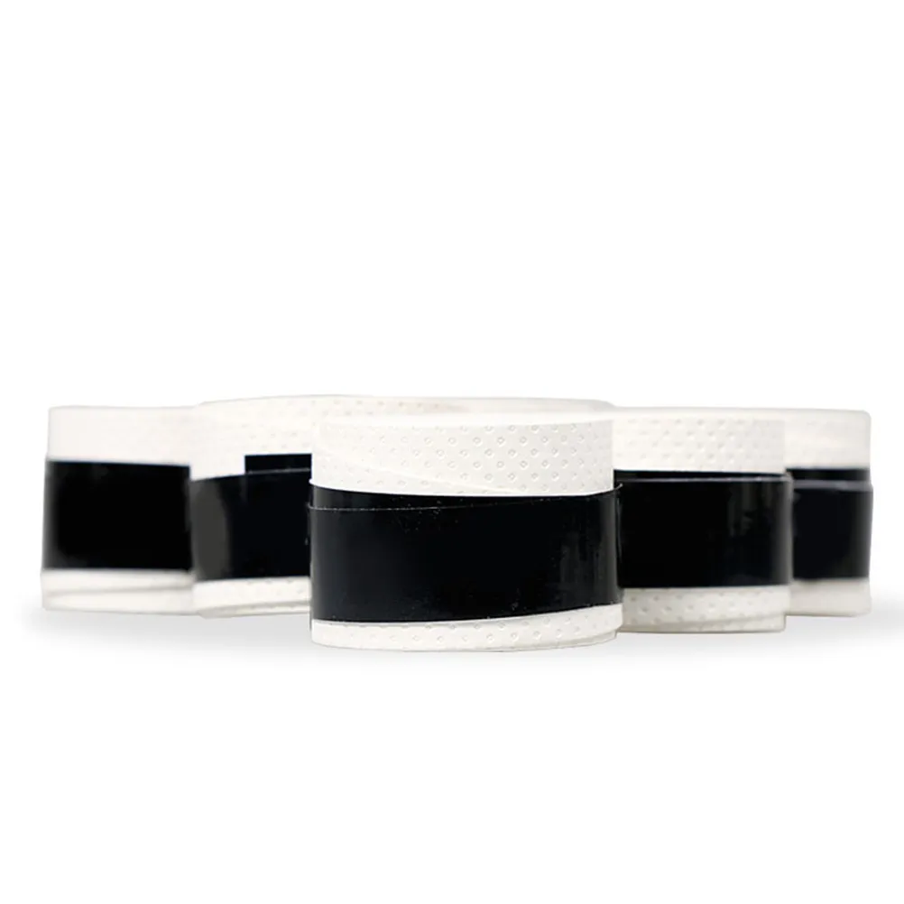 

10 шт. белых мягких полиуретановых обмоток для рукояток ракеток, впитывающих пот, противоскользящих, для тенниса, бадминтона, сквоша, пикбола, рыбалки