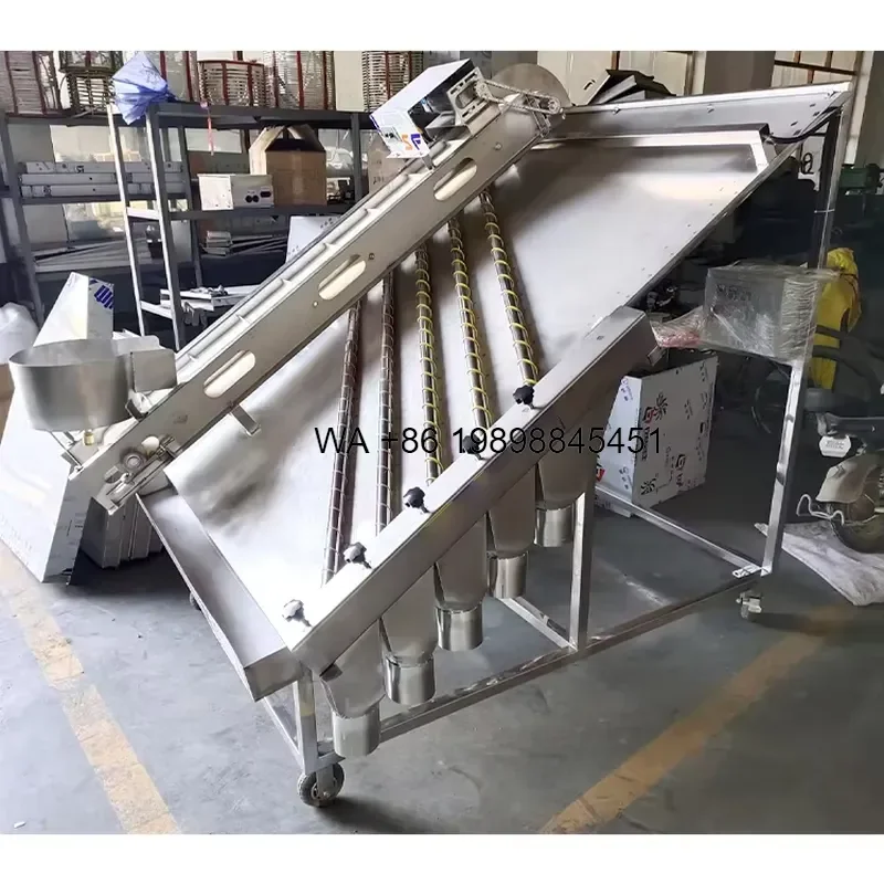 Wmwmnu Automatic Fish Shrimp Sorting Grader Fish Size Grading for Shrimp