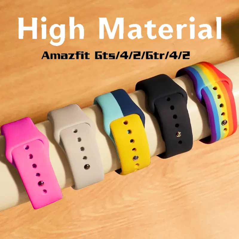 20mm 22mm uhr Strap Für Amazfit gts 4/3/2/Bip/gts2/4/Mini Gtr 2 2e 47mm Smartwatch Samsung galaxy uhr 4/Classic/46mm/5/5 pro