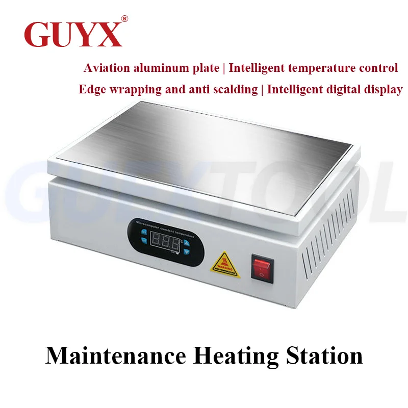 

Intelligence Heating Station Electronic Hot Plate Table Preheating Platform 0~400℃ For BGA PCB SMD Phone LCD Touch Screen Repair