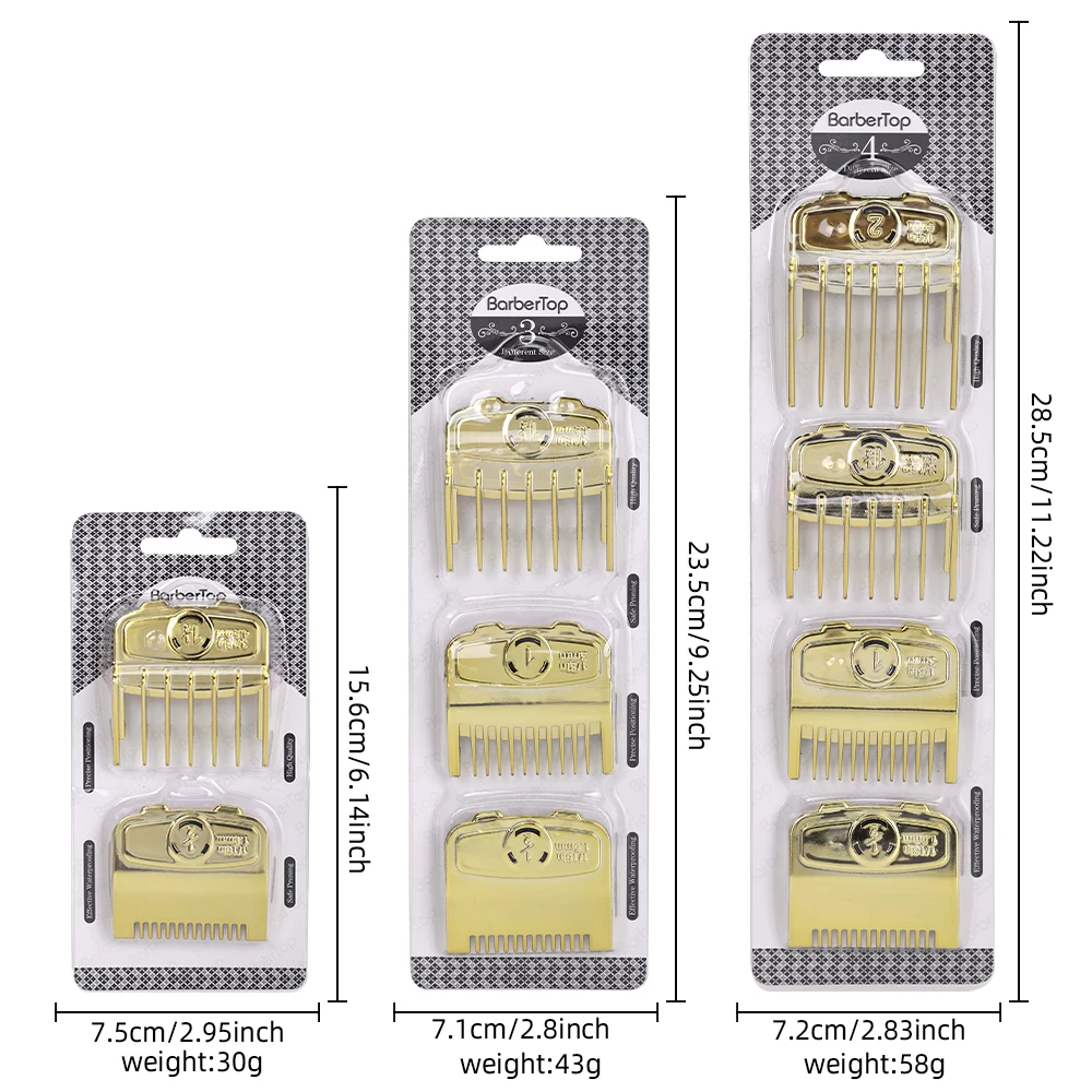 مجموعة استبدال دليل قطع مشط ماكينة قص الشعر العالمية، ملحقات ماكينة تشذيب الشعر الكهربائية الاحترافية #3