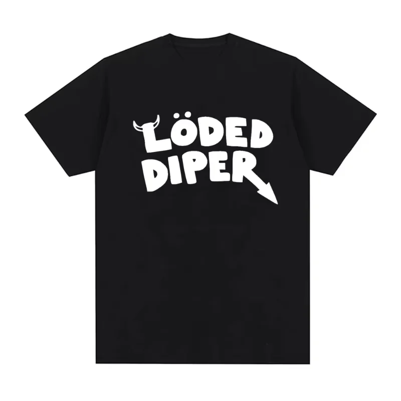 2026 New Diary of a Wimpy Kid Loded Diper Printed T-shirt for Men Women, Unisex Harajuku Couple Short Sleeve Tee