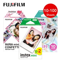 Пленка Fujifilm instax mini 11/12/8/9/40/link универсальная 3-дюймовая фотокамера Fuji мгновенная фотобумага 2025 свежая дата для камер Fuji