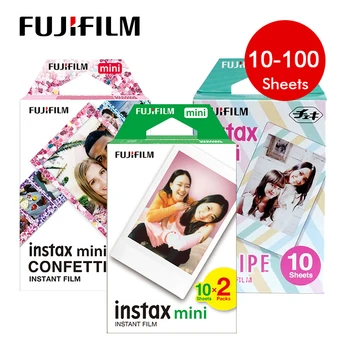 Fujifilm instax mini film 11/12/8/9/40/link universal 3 inch Fuji instant camera photo paper for Fuji cameras 2025 fresh date