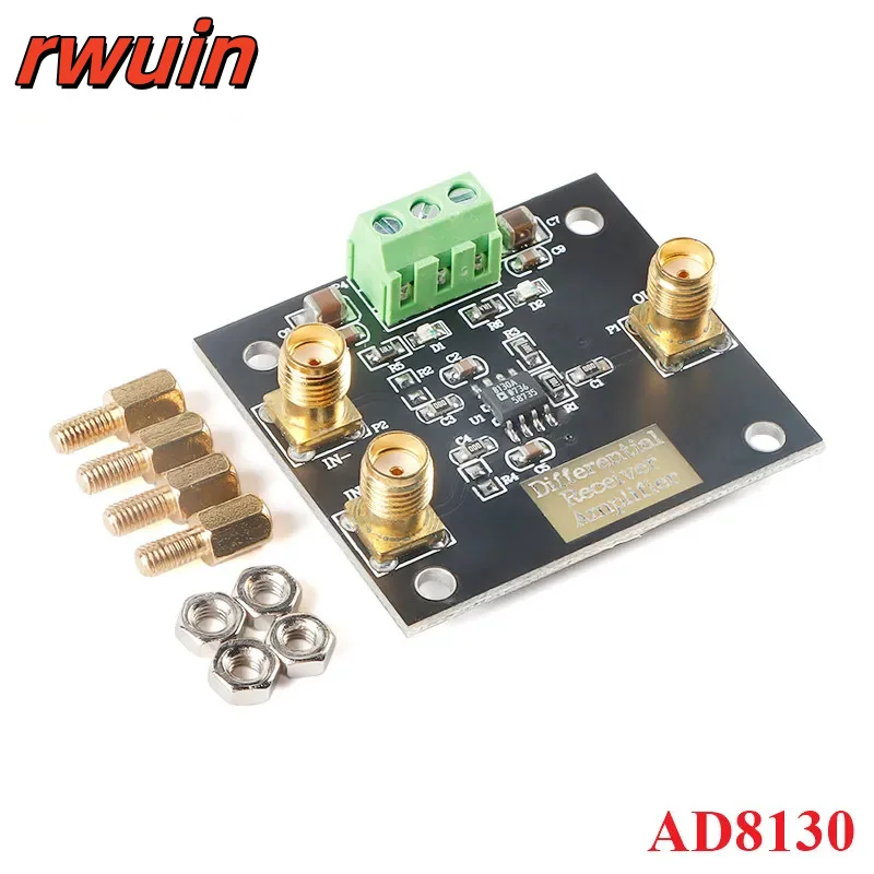 AD8130 Differential Receiver Amplifier Module Differential to Single-Ended High Common-Mode Rejection Ratio Low Noise Distortion