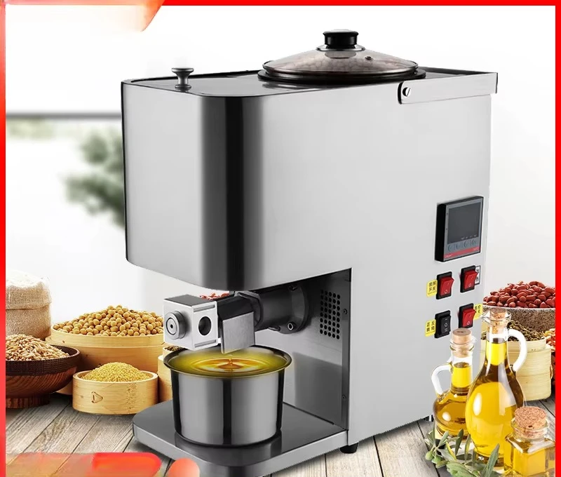 

Household oil press Intelligent temperature control Automatic frying Small commercial frying machine Miniature oil press