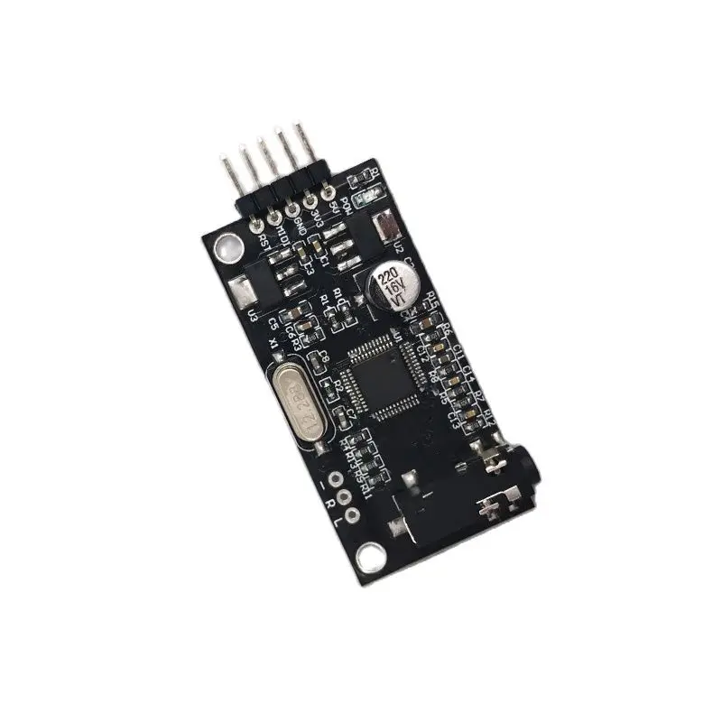 

MIDI Sound Effect Control Playback Board Development Module, Multi-Channel Lossless Microcontroller