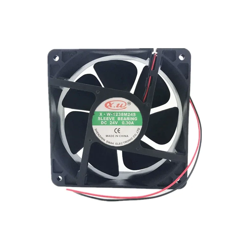 

+Новинка для X.W X.W-1238M24S 24 В постоянного тока 0,3 А 12 см 12038 120x120x38 мм con cojinete manguito