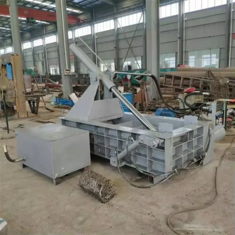 Customized Hydraulic Baling Machine For Scrap Metal Iron Compactor Handle Metal Briquetting Press Bale Machine