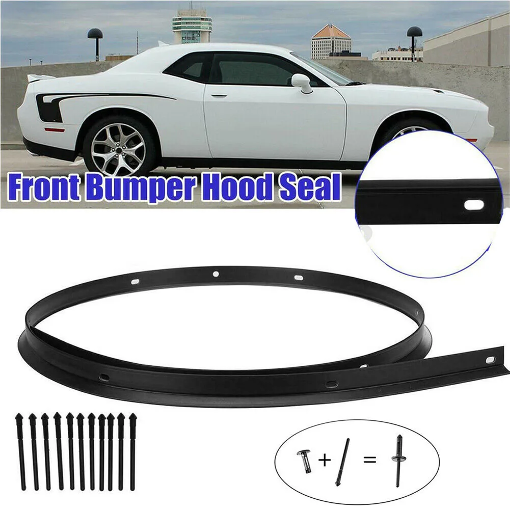

Bumper Seal Hood Seal W/ Rivets Car Truck 13 Pcs Brand NEW Car Accessories Seal & Rivets Parts None High Quality