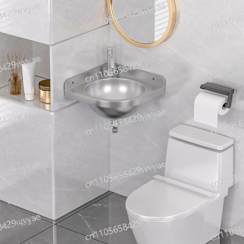 Evier-triangulaire-en-acier-inoxydable-304-lavabo-angulaire-resistant-aux-rayures-evier-mural-compact
