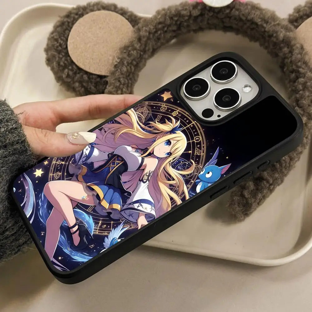 

Чехол для мобильного телефона Fairy Tail Lucy для iPhone 17, 16, 15, 14, 13, 12, 11 Air Pro Max Plus, цветной чехол с матовой поверхностью для мобильных телефонов