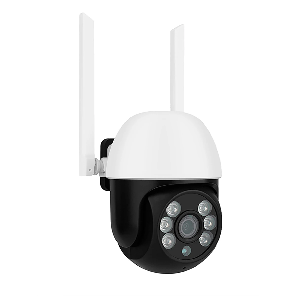 3MP 5G WiFi كاميرا الأمن ضوء لمبة مع 6-LED للرؤية الليلية PTZ وظيفة للمراقبة المنزلية مقاوم للماء