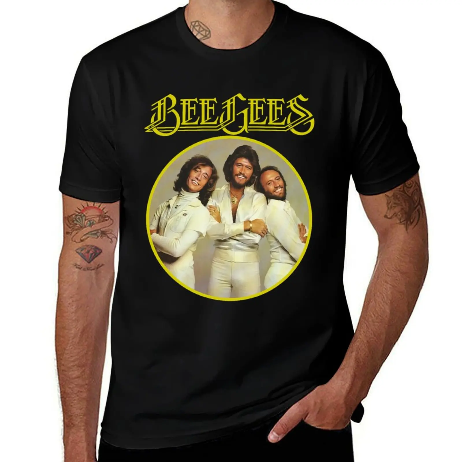 

The Bee Gees T-Shirt Big Size Short Sleeve Casual Top