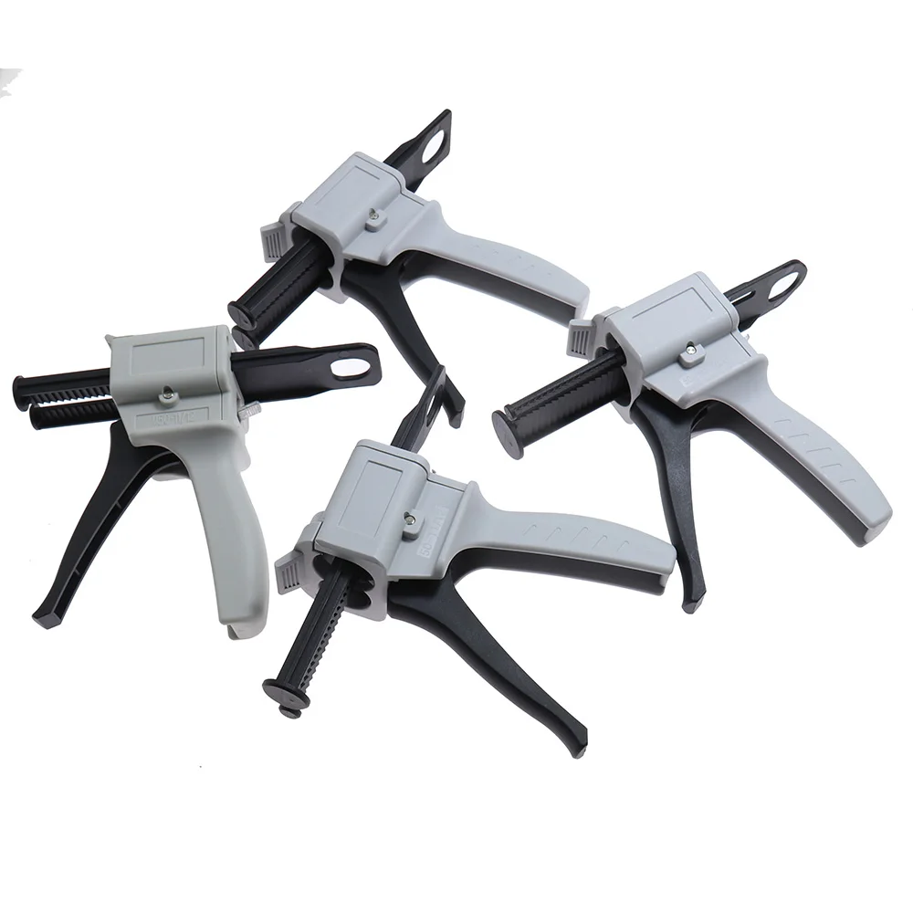 50ml Zwei Komponente AB Epoxy-dichtungsmittel Kleber Gun1:1 2:1 applikator Kleber Adhensive Squeeze Gemischt Handkartuschenpistole Dispenser – Detail 17