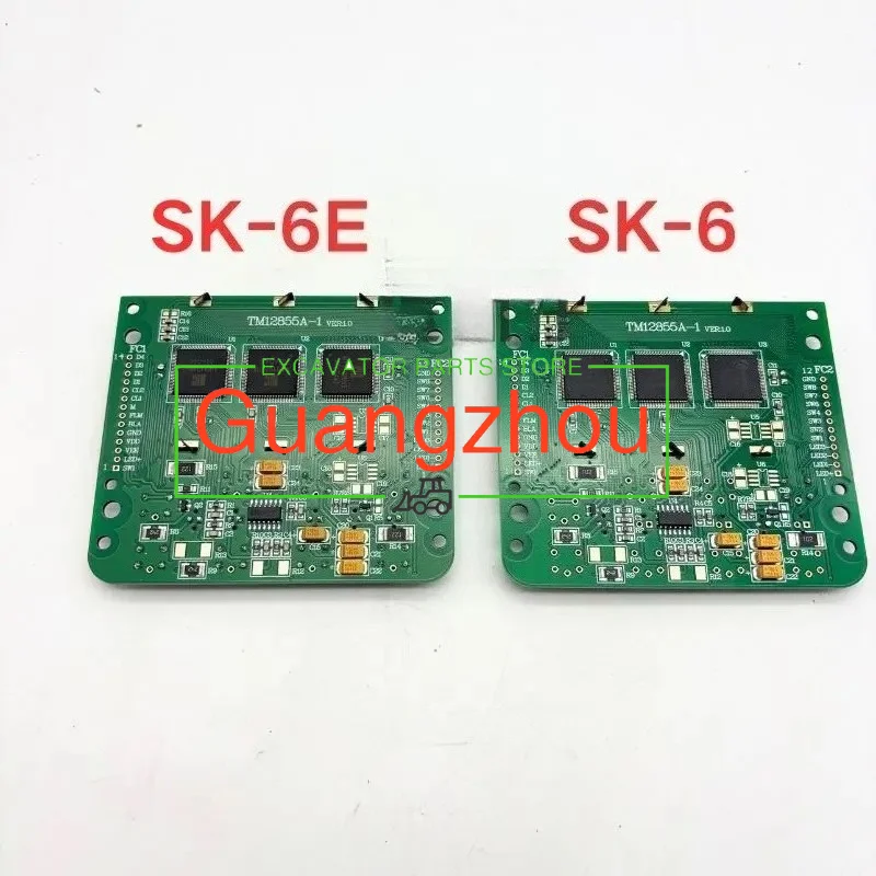 YN59E00012F1 YN59E00012F2 YN59E00012F3 Monitor LCD Screen Panel SK200-6 SK200-6E SK210-6 For Kobelco Excavator Repair Parts
