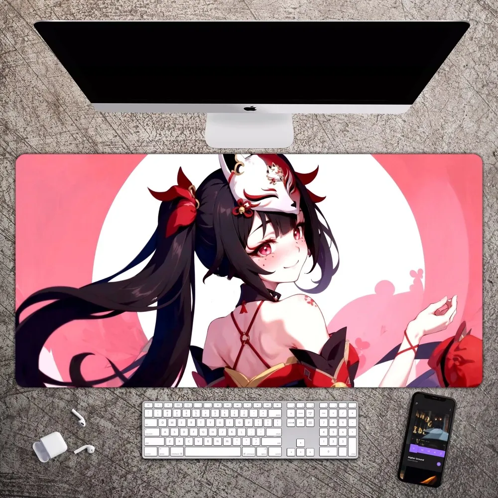 Imagem -06 - Sparkle Honkai Star Rail Mousepad Grande Computação de Jogos Gamer pc Teclado Mouse Mat