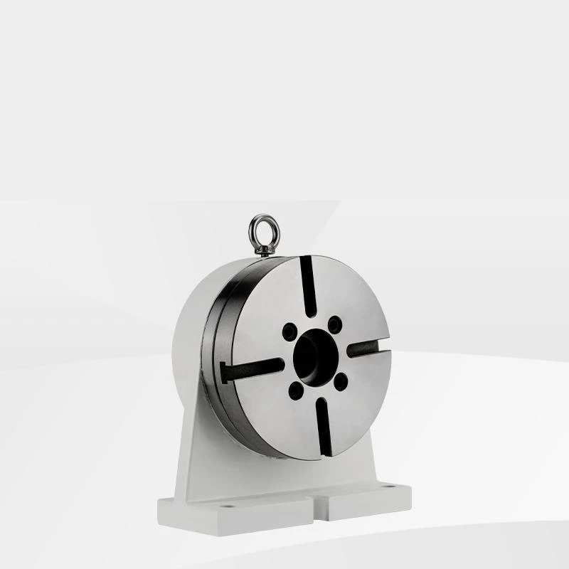 Four-axis disc tailstock air pressure hydraulic brake indexing disc CNC machining center rotary thimble tailstock