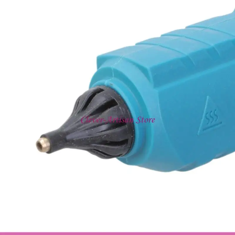 E06B مسدسات الغراء الساخن اللاسلكية المريحة 21 فولت مسدسات تسخين سريع للحرارة 11 مللي متر العصي الغراء متوافق مع مهام الإصلاح