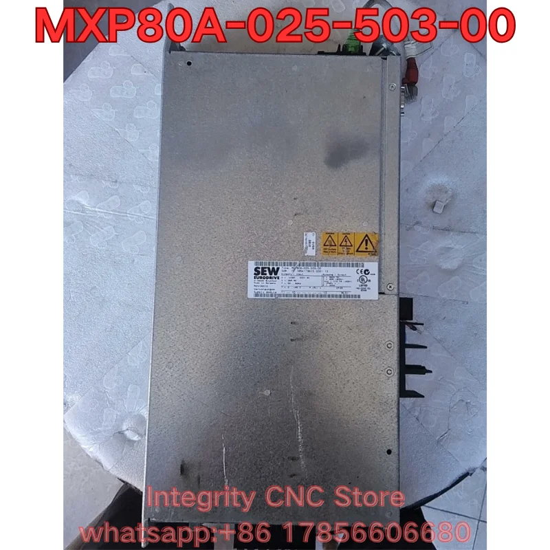 Second-hand MXP80A-025-503-00 servo driver function test is normal
