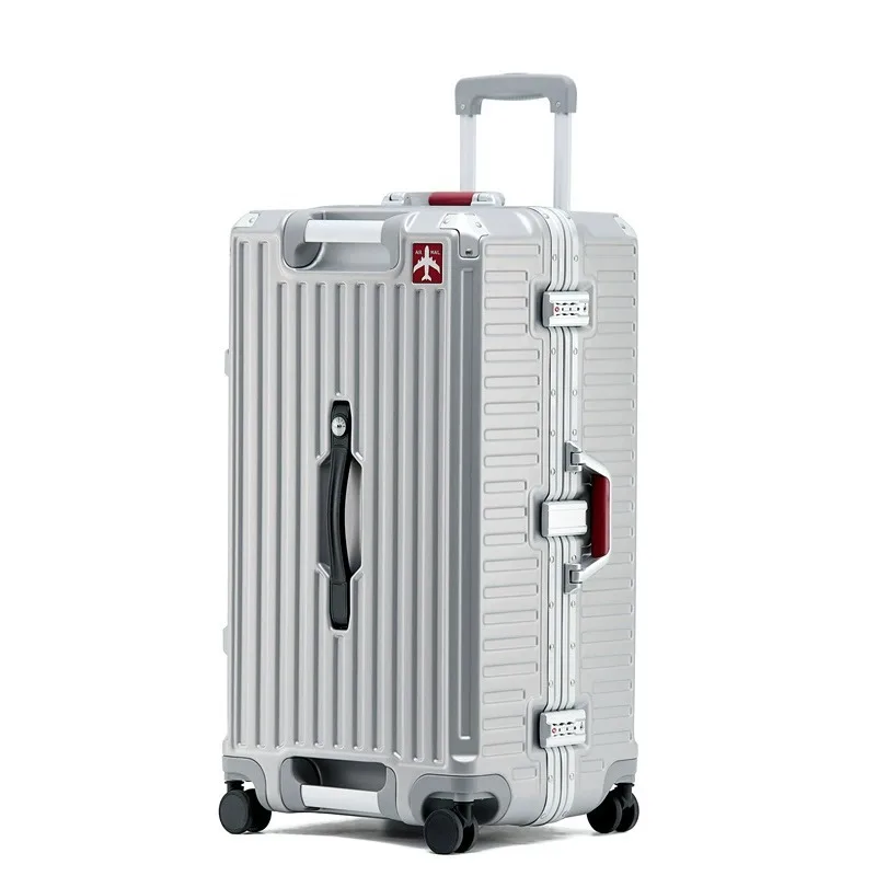 Thickened Luggage 26-Inch Travel Suitcase Large Capacity Universal Wheel Consignment Trolley Case Solid and Durable Suitcase