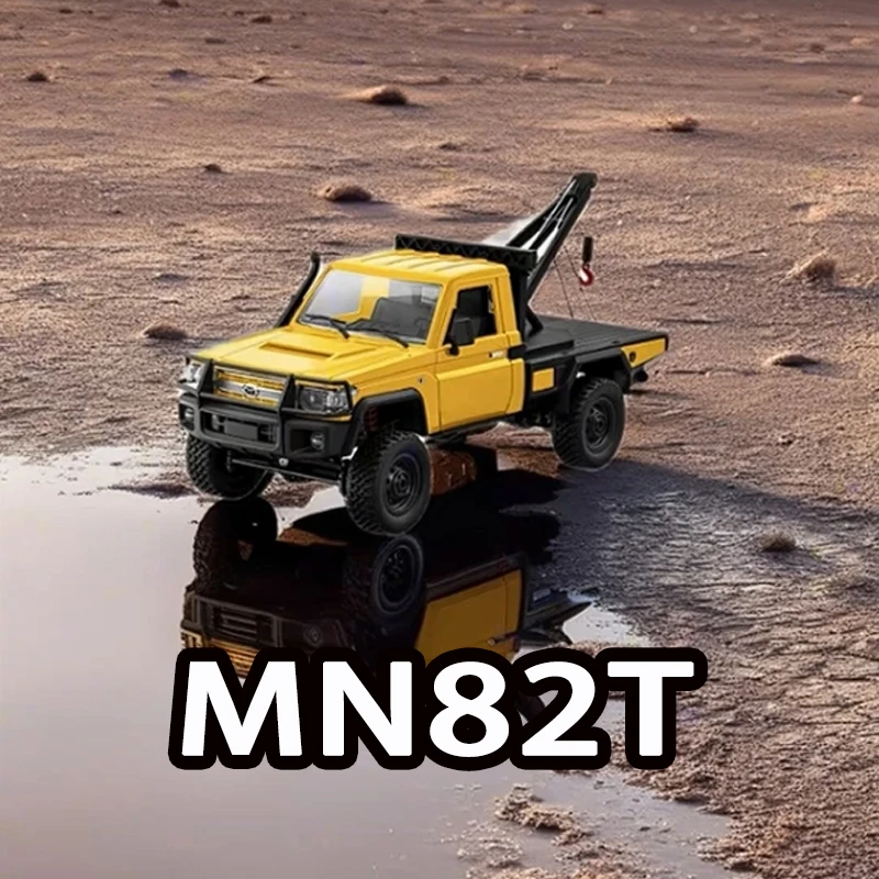 Nieuwe MN82T 1/12 4WD Simulatie Klassieke All-terrain Off-road Pickup Voertuig Afstandsbediening Model met Licht Auto speelgoed Gift LC79