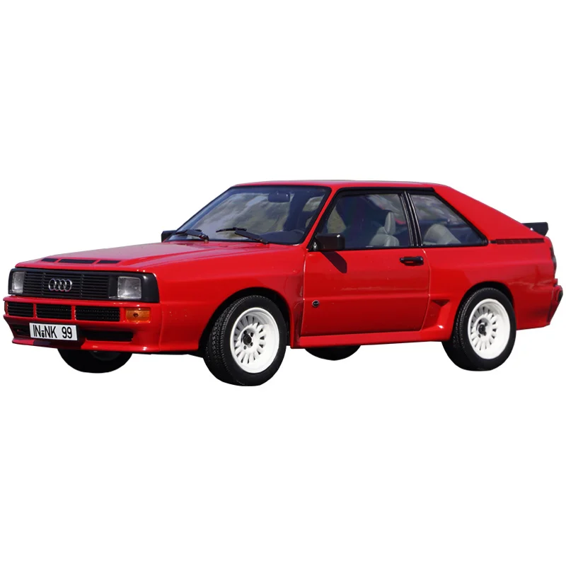 1/18 Metal alloy die-casting simulation car model Audi Sport Quattro 1985 Adult collection Toys Family display