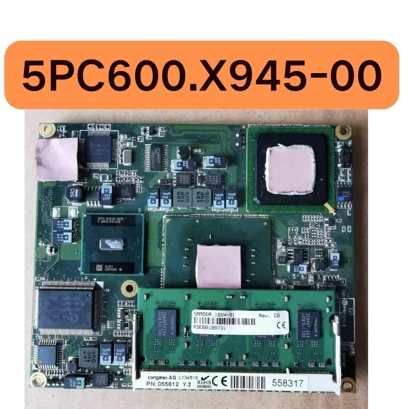 

The second-hand 5PC600.X945-00 CPU board tested OK and its functions are intact