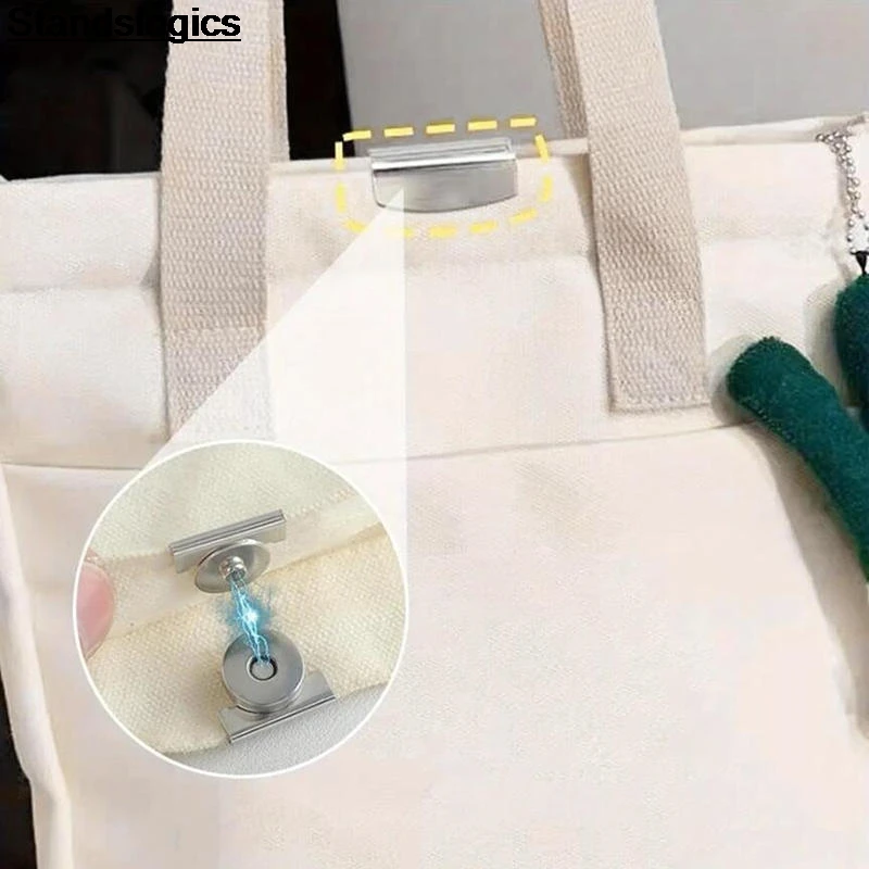 

5 Pairs Of Magnetic Clip Magnetic Snap Buttons Seamless Buttons For DIY Handbags, Clothing, Wallets, Crafts And Accessories10.29