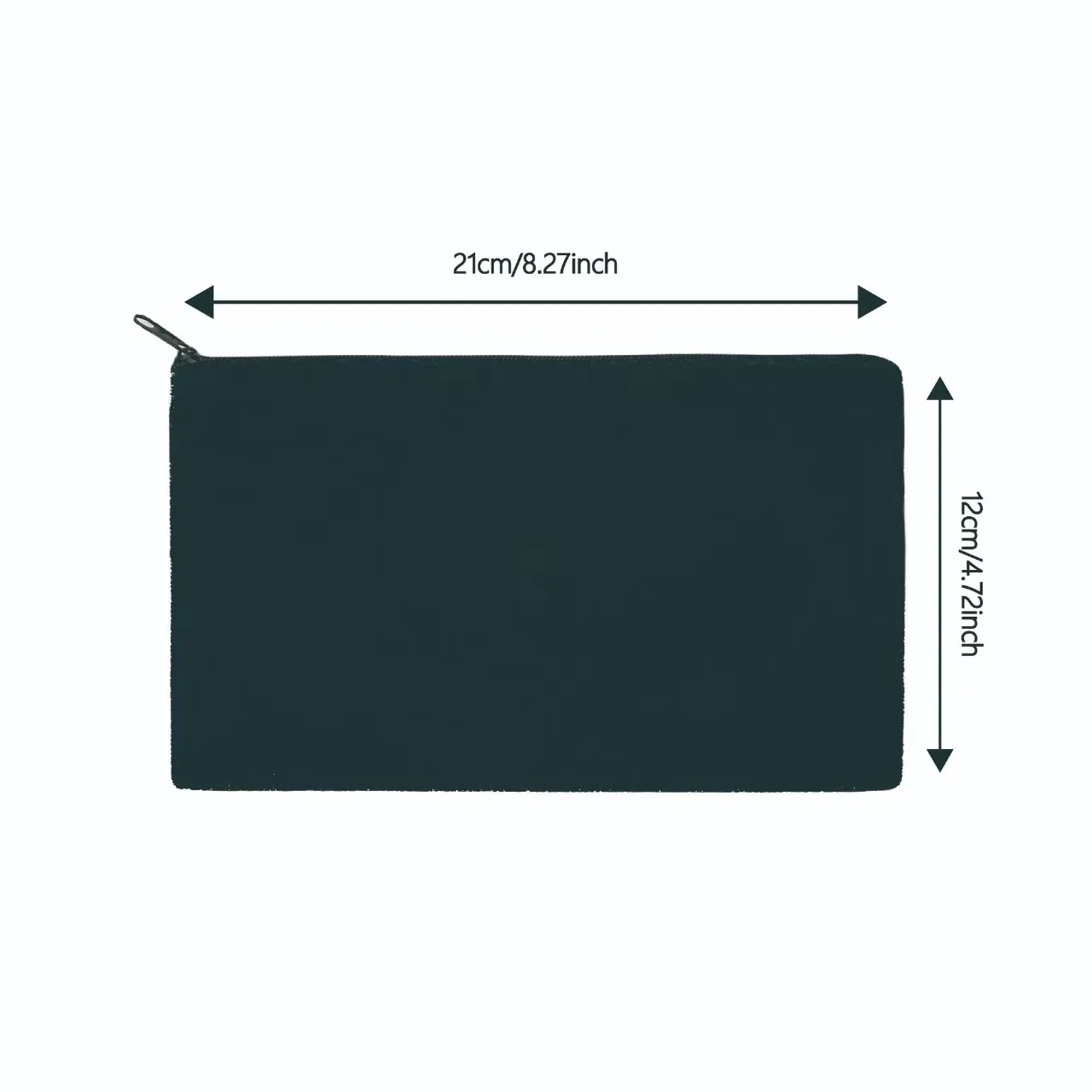 10 Pieces Blank Canvas Zipper Pencil Case Bulk Makeup Bags Stationery Boxes DIY Crafts Pencil Bag Office & Study Supplies image 6