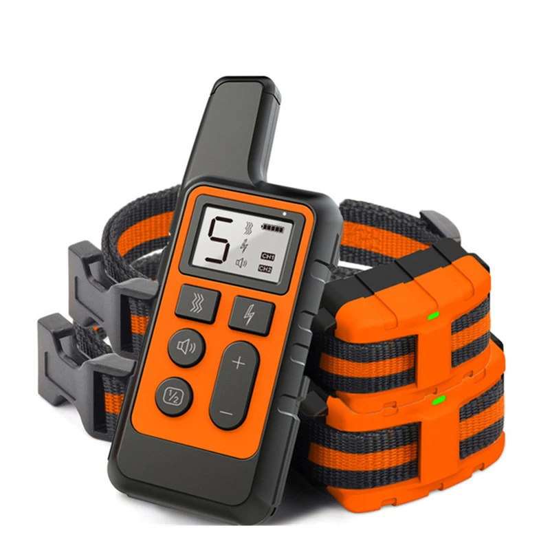 Hot selling T211 dog shock-absorbing collar, dog training collar with vibration shock-absorbing mode and diving receiver