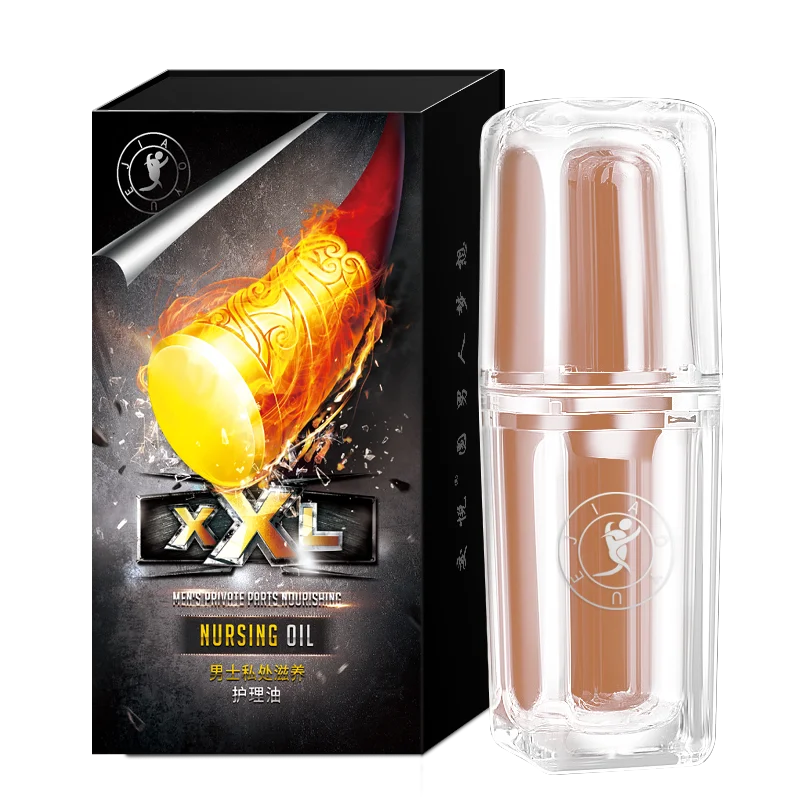 15ml Men's Intimate Enlargement Massage Oil Ginseng Maca Herbal Formula Non-Irritating Penis Enlargement Cream for 18+ Adult