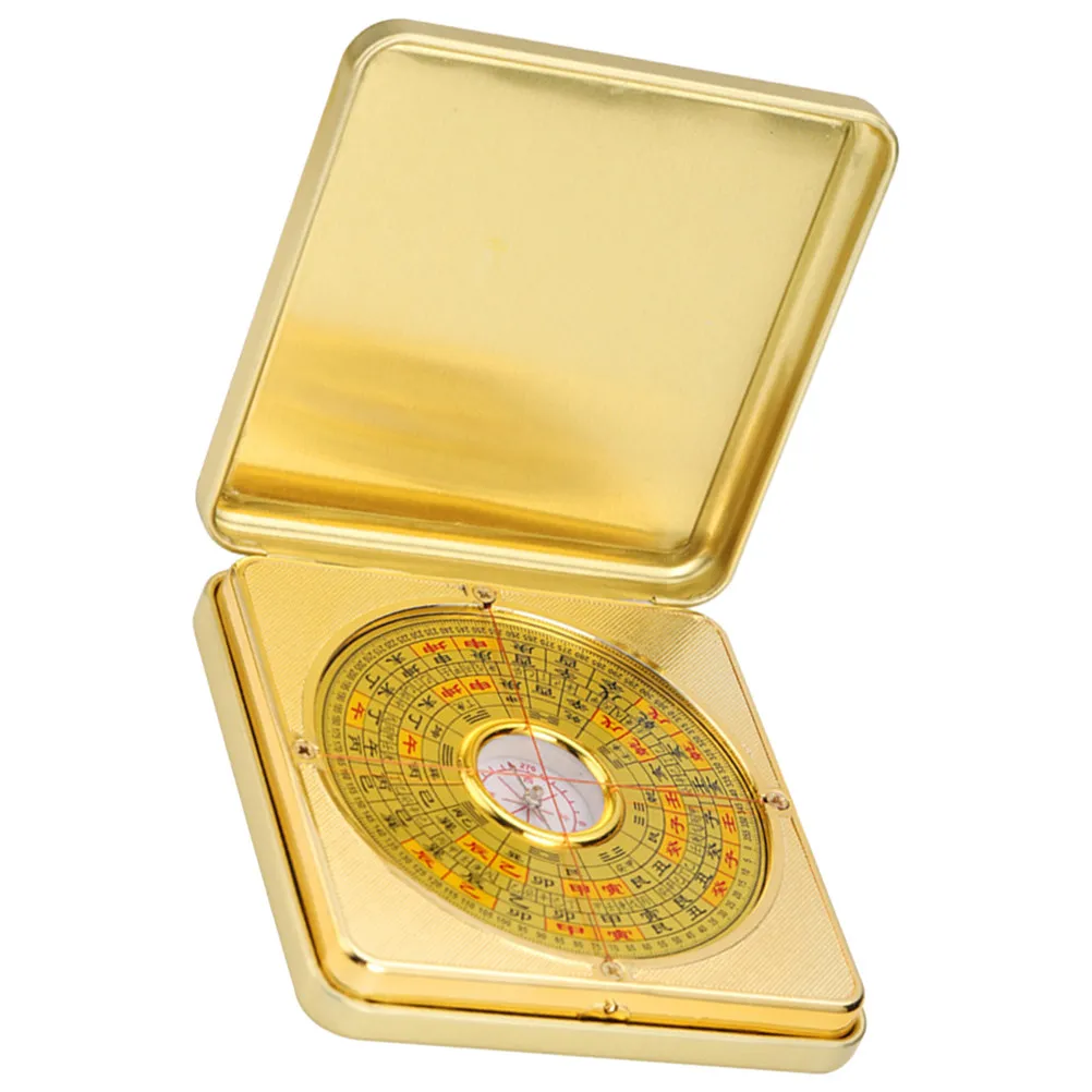 

Многофункциональный китайский компас в ретро-стиле из прочного сплава для выживания на природе, кемпинга, походов и рыбалки