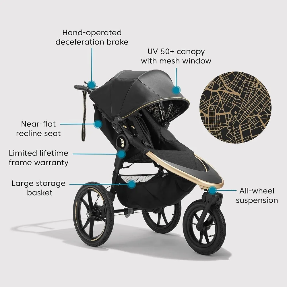 Summit x Robin Arzon Jogging Stroller image 6