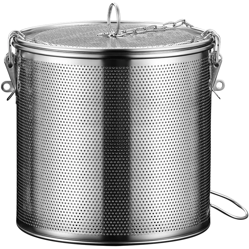 

Коммерческая клетка для приправ из нержавеющей стали 304, фильтрующая сетка, корзина для маринования мяса, сумка для хранения специй, кухонный контейнер для хранения...