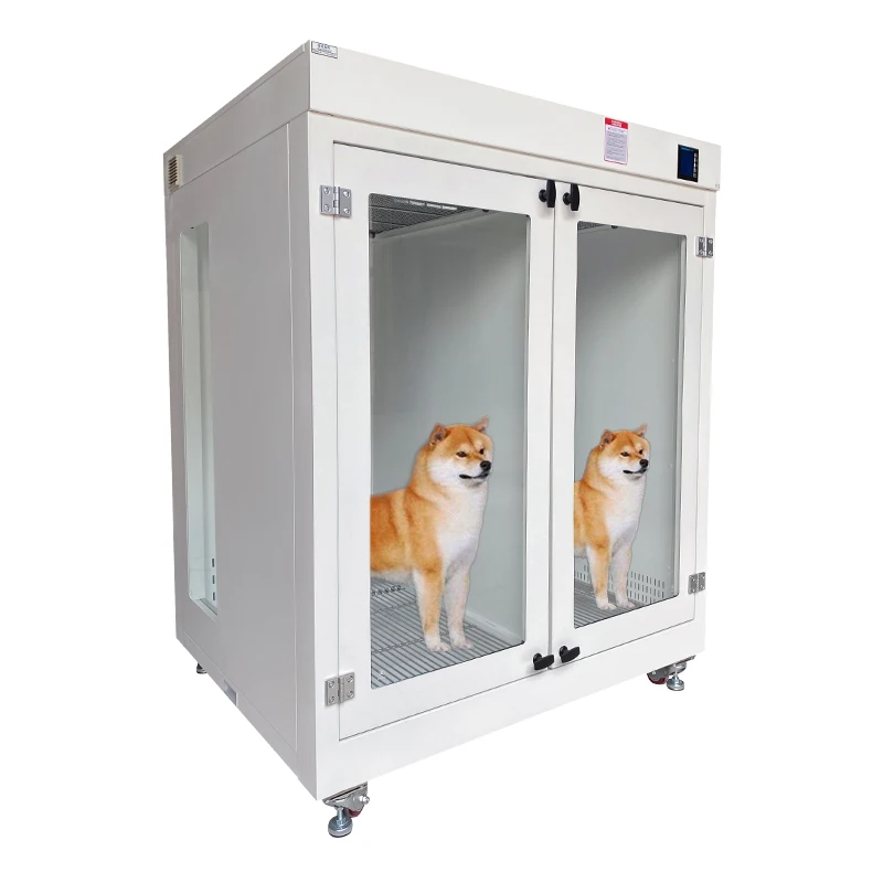 

Профессиональный сушильный шкаф для животных 2026 года: стальной фен для крупных собак с нержавеющей сталью для груминга и сушки в помещении