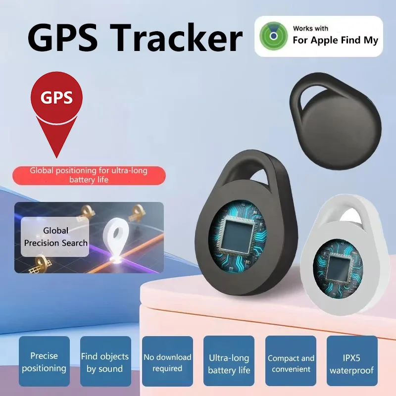 GPS Tracker Elderly Kid Pets Locator Key Wallet Anti Loss Device Car Search Tracker Global Positioning For Apple Find My