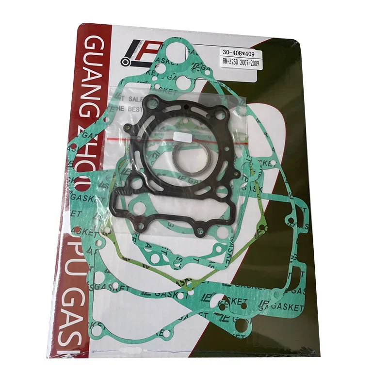 Motorcycle Engine Rebuilding Kits Cylinder Crankcase Cover Gasket Kit Set For Suzuki RMZ250 RM-Z250 RMZ RM-Z 250 250cc 2007-2009