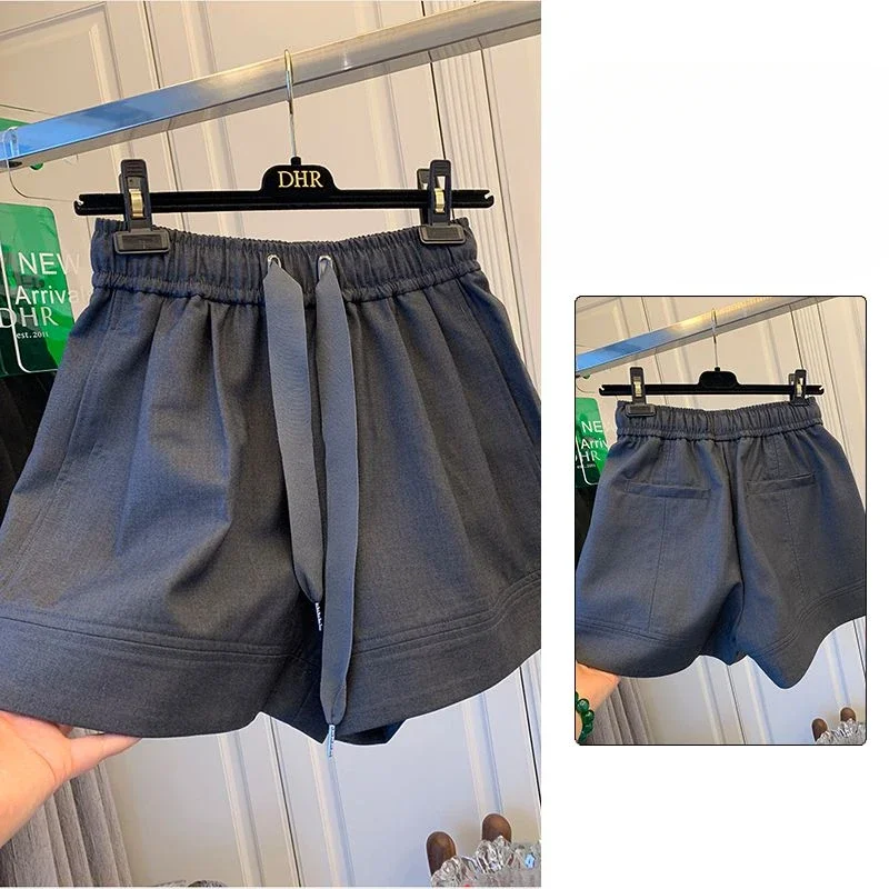 

High Waist Spicy Girl Casual Shorts for Women Summer Solid Youth All-match Temperament Hot Pants Fashion Trend Clothes A746