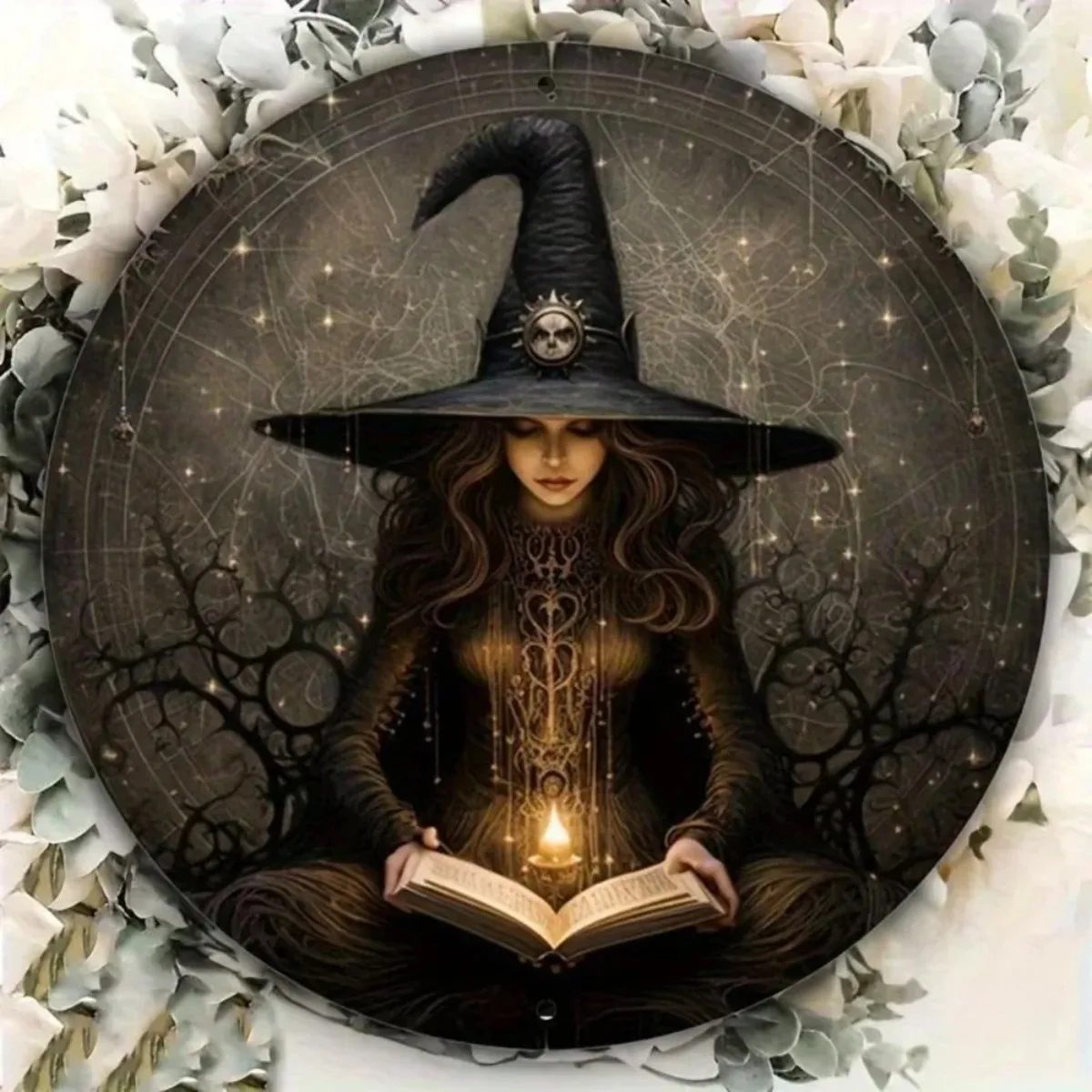 Hiasan Dinding Kreatif 2D Corak Penihir وBuku: Cocokpiar خانه، Ruang Tamu dan Kamari Tidur