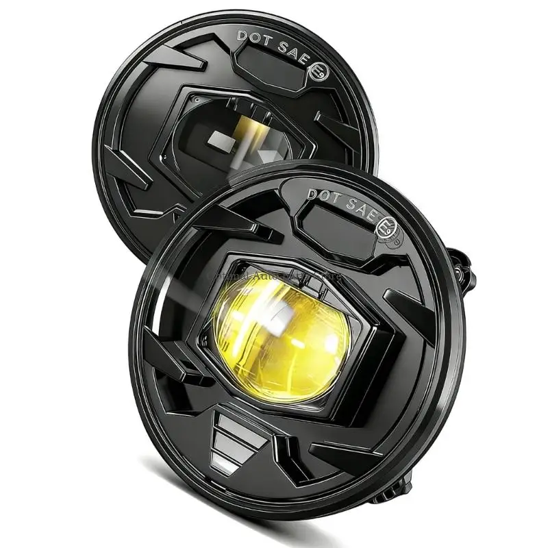 

2PCS 4 Inch LED Fog Light Assembly Regular Size Housing 12V 24V 30W