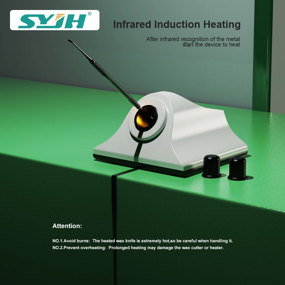 

SYJH Инфракрасный индукционный стоматологический лабораторный восковой нож без пламени, индукционный нож для резьбы из нержавеющей стали, инструмент для резьбы по воску, склеивания, стоматология