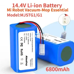 14.4V 2600mAh Lithium Ion Battery,Suitable for Xiaomi Robot Vacuum Mop Essential G1 (SKV4136GL) (MJSTG1) Robot Vacuum Cleaner