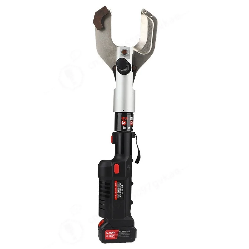 Charging Lithium Battery Straight Handle Hydraulic Crimping Pliers ES300 Portable Electric Cable Trimmer 65C Tool