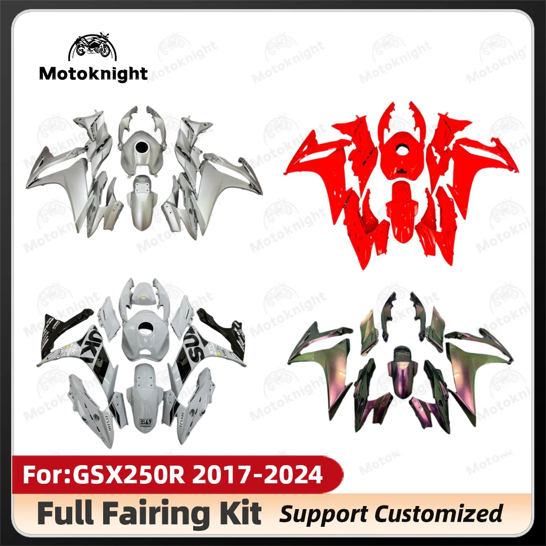 

NEW ABS Motorcycle full Fairing kit fit for GSXR250 GSXR 250 GSX250R 2017 2018 2019 2020 2021 2022 2023 bodywork Fairings kits