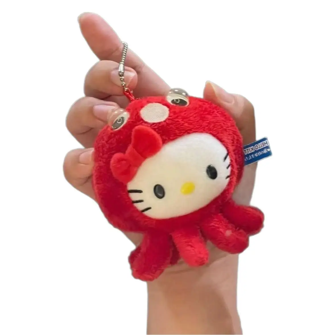 Sanrio Hello Kitty Octopus Series Sweet Girl Bag Ciondolo Action Figure carina Zaino per bambini Ragazza bambola Gingillo Albero di Natale