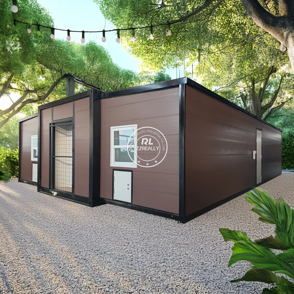 Casa contenedor plegable prefabricada, edificio Modular, casa contenedor de oficina temporal para sitios de construcción
