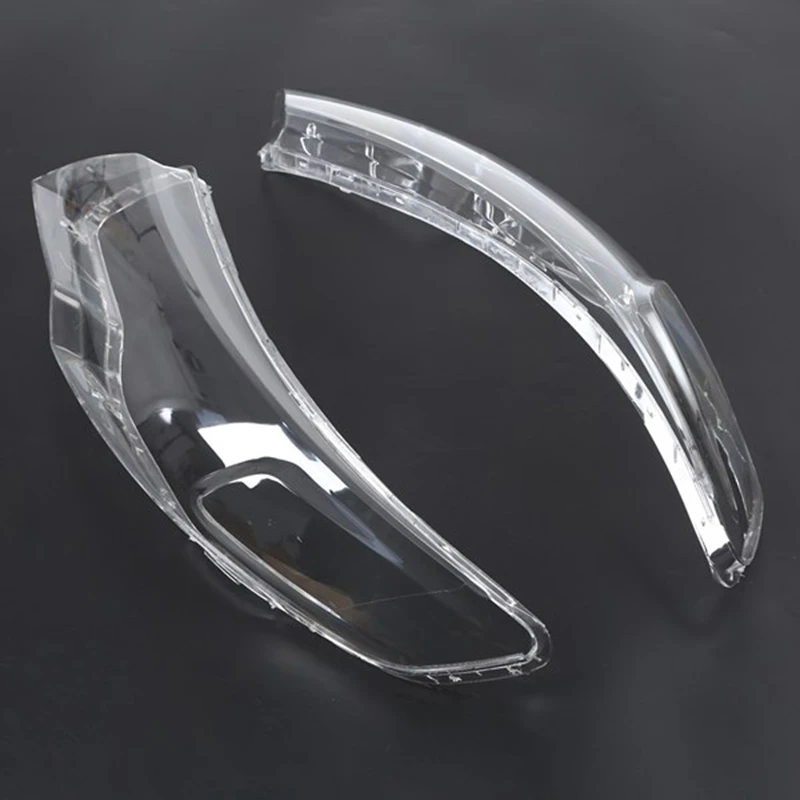 Pair Headlight Head Light Lamp Lense Clear Lens Cover For Kia Cerato/Forte 2009-2013 Headlight Lens Cover